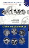 10 Euro Gedenkmünzenset Deutschland 2011 PP