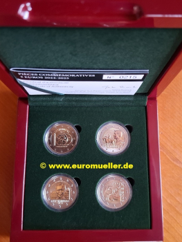 Luxemburg 2 Euro Sondermünzen 2024 - 2025 PP in Box