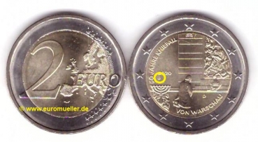 2 Euro Sondermünze Deutschland 2020 Kniefall -J-