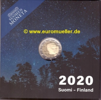 2 Euro Sondermünze Finnland 2020 Vainö Linna PP