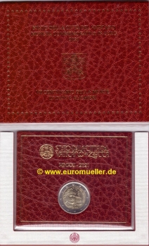 2 Euro Sondermünze Vatikan 2021 - Dante Alighieri