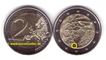 2 Euro Sondermünzen Deutschland 2022 Erasmus -F-