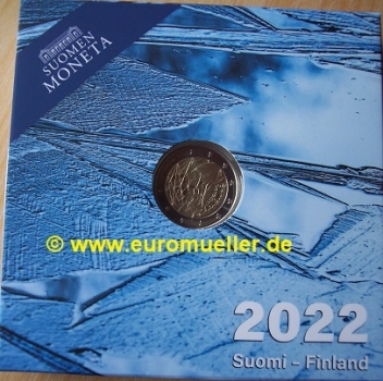 2 Euro Sondermünze Finnland 2022 Erasmus PP