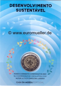 2 Euro Sondermünze Portugal 2025 Nachhaltige Entwicklung bu. CC