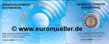 2 Euro Sondermünze Portugal 2025 Nachhaltige Entwicklung PP