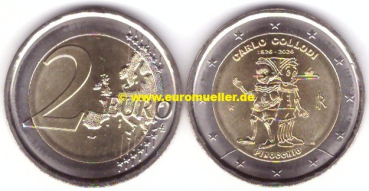 2 Euro Gedenkmünze Italien 2026 - Pinocchio