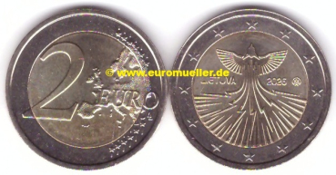 2 Euro Gedenkmünze Litauen 2026 - Energieversorung