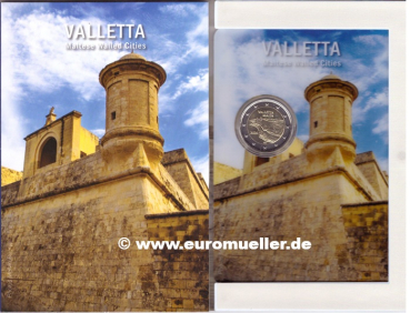 2 Euro Gedenkmünze Malta 2026 Valletta bu. in CC