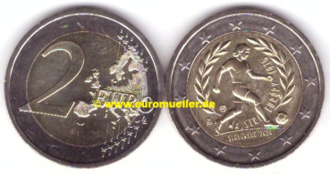 2 Euro Gedenkmünze Slowakei 2026 Europameister