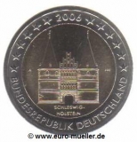 2 Euro Sondermünze Deutschland 2006 D (Schlesswig-Holstein)