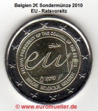 2 Euro Sondermünze Belgien 2010