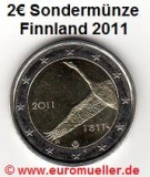2 Euro Sondermünze Finnland 2011