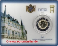 2 Euro Sondermünze Luxemburg 2011 bu.