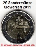 2 Euro Sondermünze Slowenien 2011