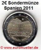 2 Euro Sondermünze Spanien 2011
