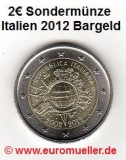 2 Euro Sondermünze Italien 2012 Bargeld