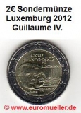 2 Euro Sondermünze Luxemburg 2012 Grands Ducs