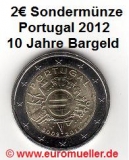 2 Euro Sondermünze Portugal 2012 Bargeld