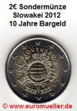 2 Euro Sondermünze Slowakei 2012 Bargeld