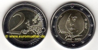 2 Euro Sondermünze Finnland 2014 Tove Jansson