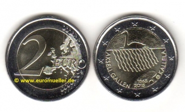 2 Euro Sondermünze Finnland 2015 Gallen-Kallela
