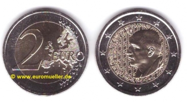 2 Euro Sondermünze Griechenland 2016 - Mitropoulos