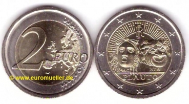 2 Euro Sondermünze Italien 2016 Plautus