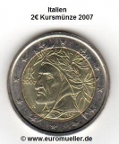 Italien 2 Euro Kursmünze 2007