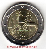 2 Euro Sondermünze Italien 2009 (L. Braille)