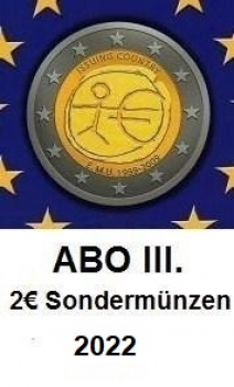 ABO III. 2 Euro Sondermünzen 2022