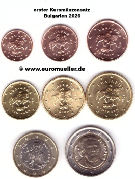 Bulgarien KMS 2026 unc.