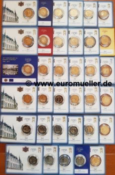 Luxemburg 2 Euro Sondermünzen 2004 - 2023 bu. in CoinCard