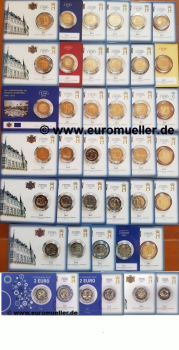 Luxemburg 2 Euro Sondermünzen 2004 - 2025 bu. in CoinCard
