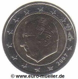 Belgien 2 Euro Kursmünze 2007