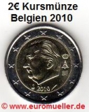 Belgien 2 Euro Kursmünze 2010