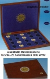 Leuchtturm Münzenkassette für 2 Euro So.mü. WWU (20)