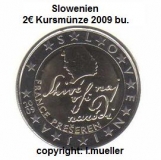 Slowenien 2 Euro Kursmünze 2009 bu.
