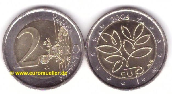 2 Euro Sondermünze Finnland 2004