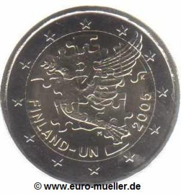 2 Euro Sondermünze Finnland 2005