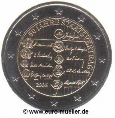 2 Euro Sondermünze Österreich 2005