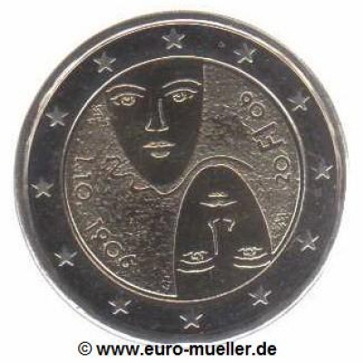 2 Euro Sondermünze Finnland 2006