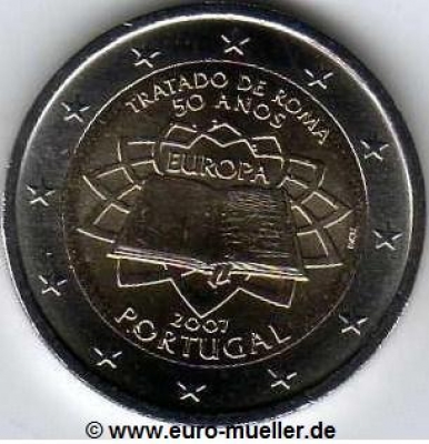 2 Euro Sondermünze Portugal 2007 (RV)