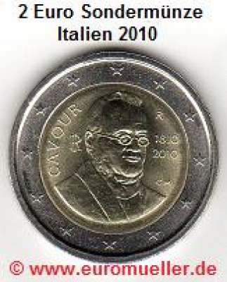 2 Euro Sondermünze Italien 2010