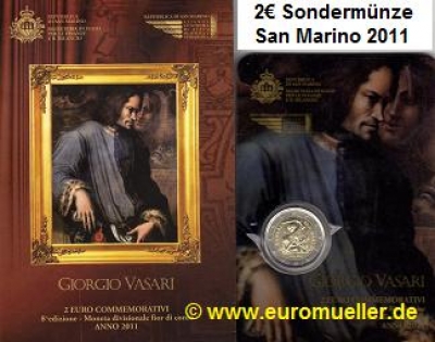 2 Euro Sondermünze San Marino 2011