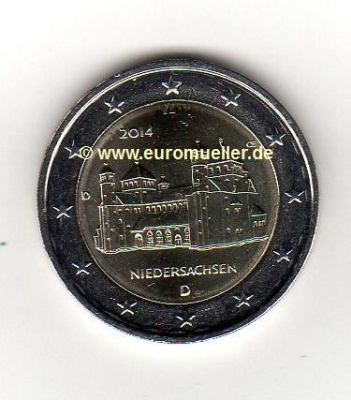 2 Euro Sondermünze Deutschland 2014 D