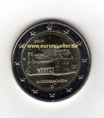 2 Euro Sondermünze Deutschland 2014 G