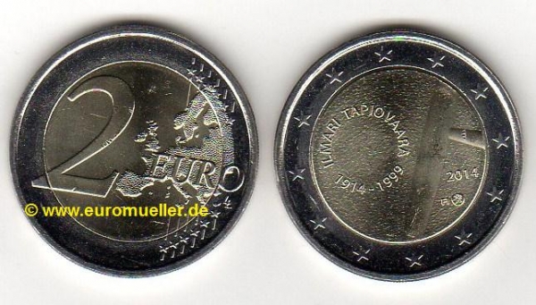 2 Euro Sondermünze Finnland 2014 Tapiovaara