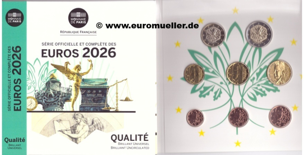 Frankreich KMS 2026 bu.