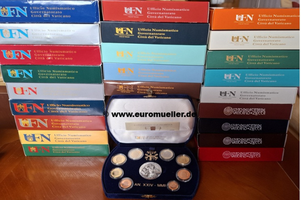 Vatikan Komplettsammlung KMS 2002-2024 PP