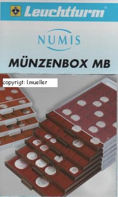 Münzbox für 10 Euro Gedenkmünzen - 33mm